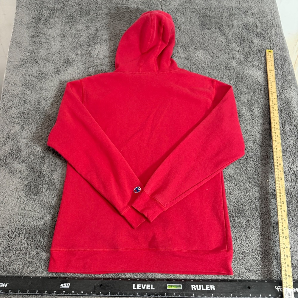 Champion Utah Utes Hoodie Mens Medium Red Collegiate Sweatshirt NCAA Gorpcore - Picture 7 of 7